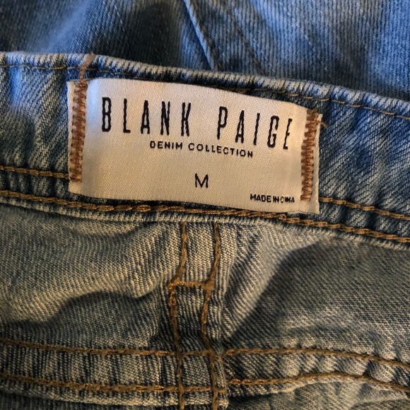 Blank Paige distressed overalls - Picture 5 of 8